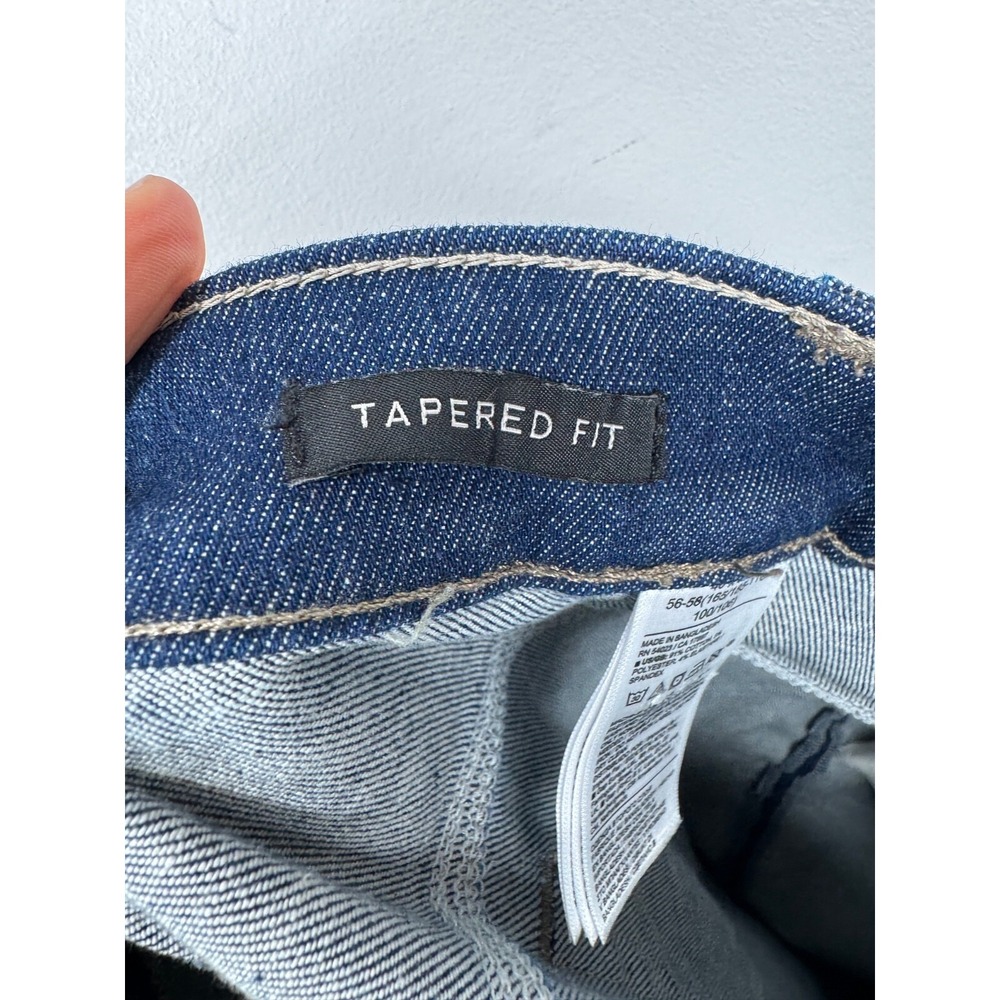 Banana Republic Tapered Jeans Watershed Mill Valley Denim Blue Men 40x34 (38x33) - Picture 7 of 9
